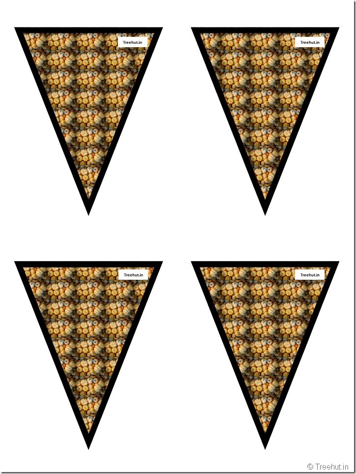 Free Thanksgiving Bunting Paper Decorations for Classroom (13)