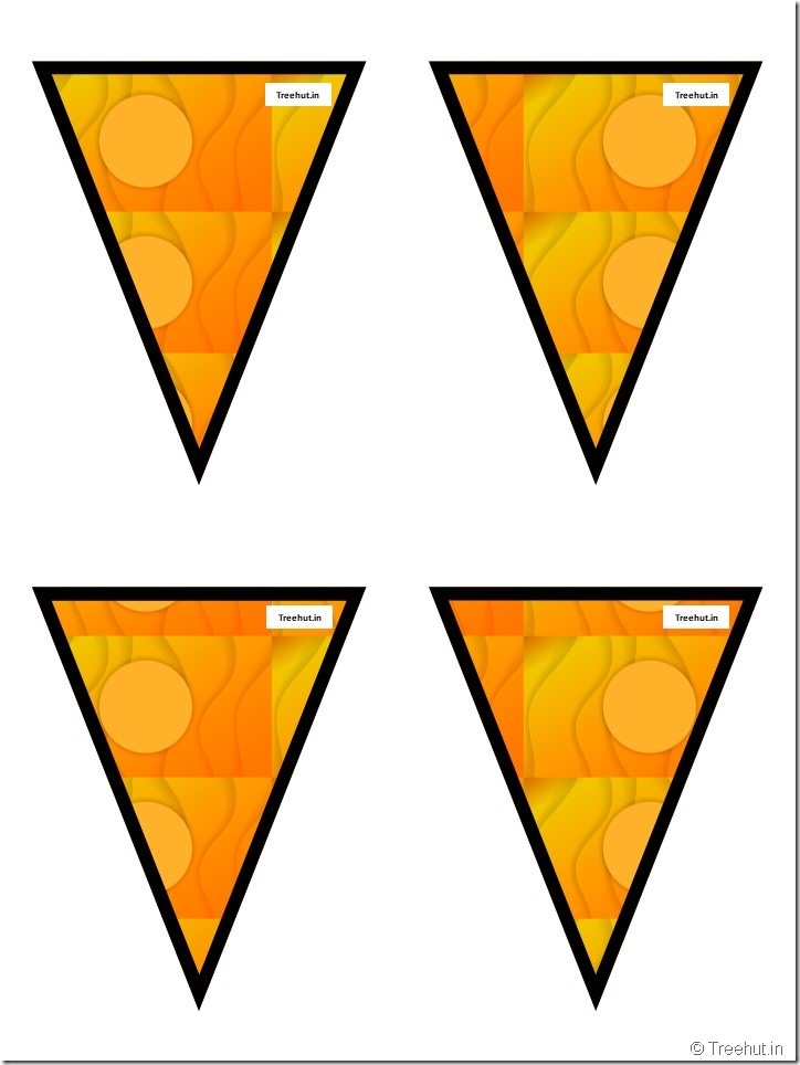 Free Thanksgiving Bunting Paper Decorations for Classroom (30)