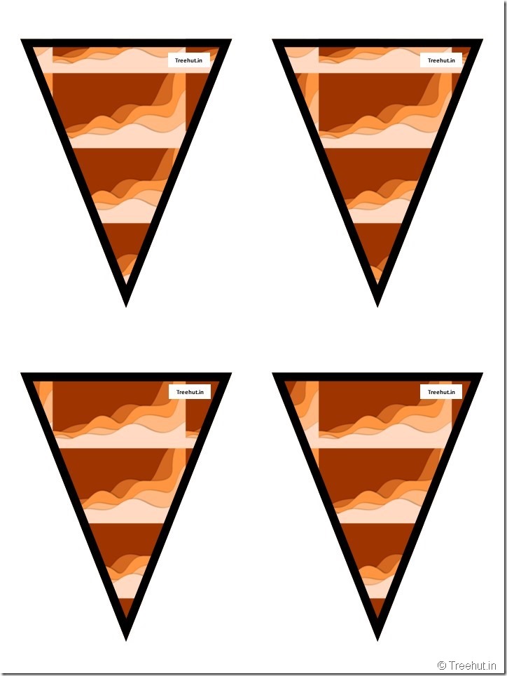 Free Thanksgiving Bunting Paper Decorations for Classroom (31)