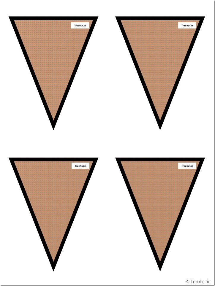 Free Thanksgiving Bunting Paper Decorations for Classroom (40)