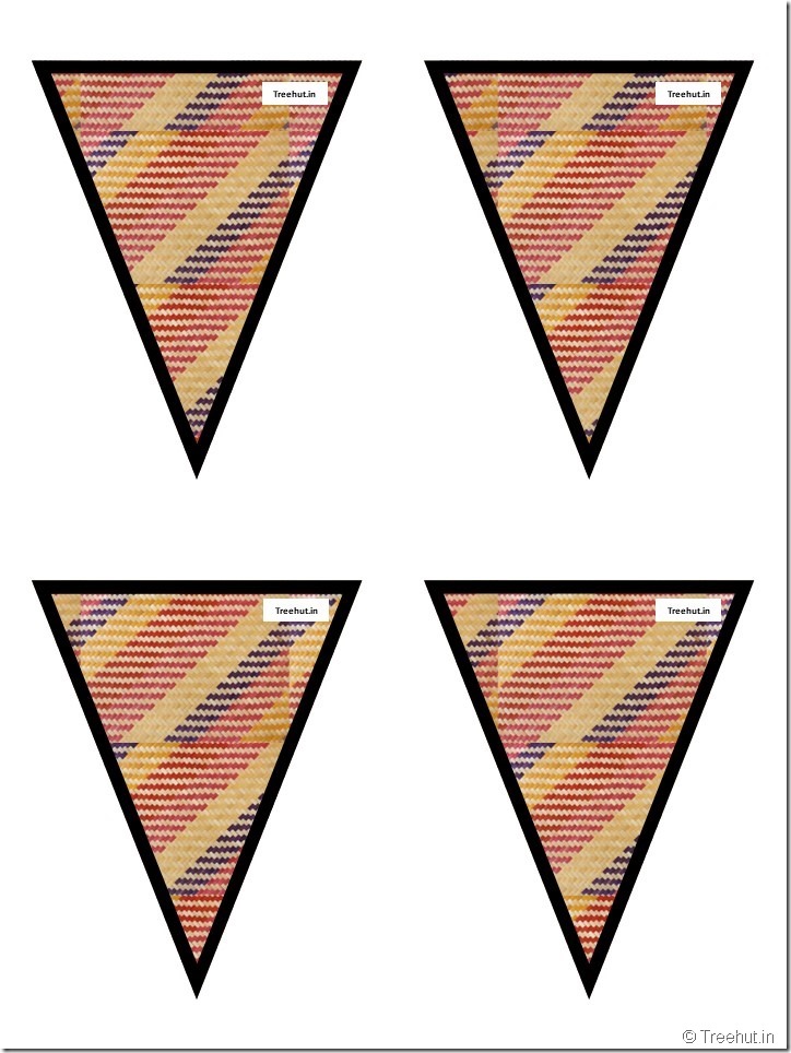 Free Thanksgiving Bunting Paper Decorations for Classroom (42)