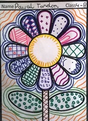 pattern art idea for art therapy
