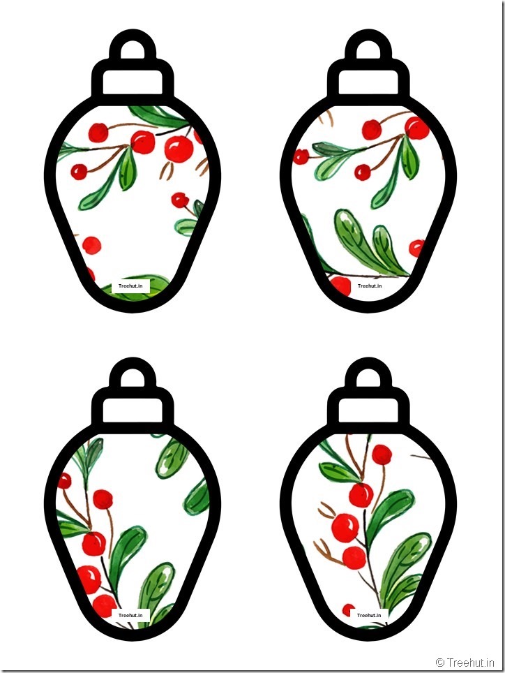 DIY Christmas Decoration Baubles Free (26)