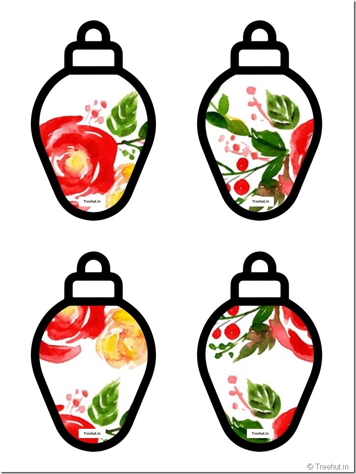 DIY Christmas Decoration Baubles Free (5)