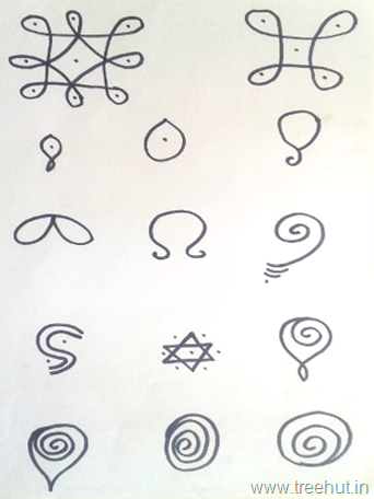 indian-rangoli-designs starting pattern