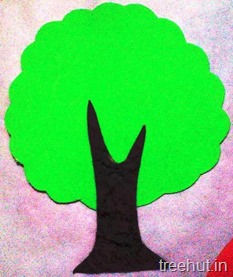 tree personalised nametags for school kids