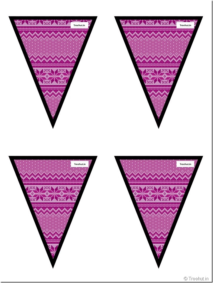 free winter classroom decorations bunting (10)