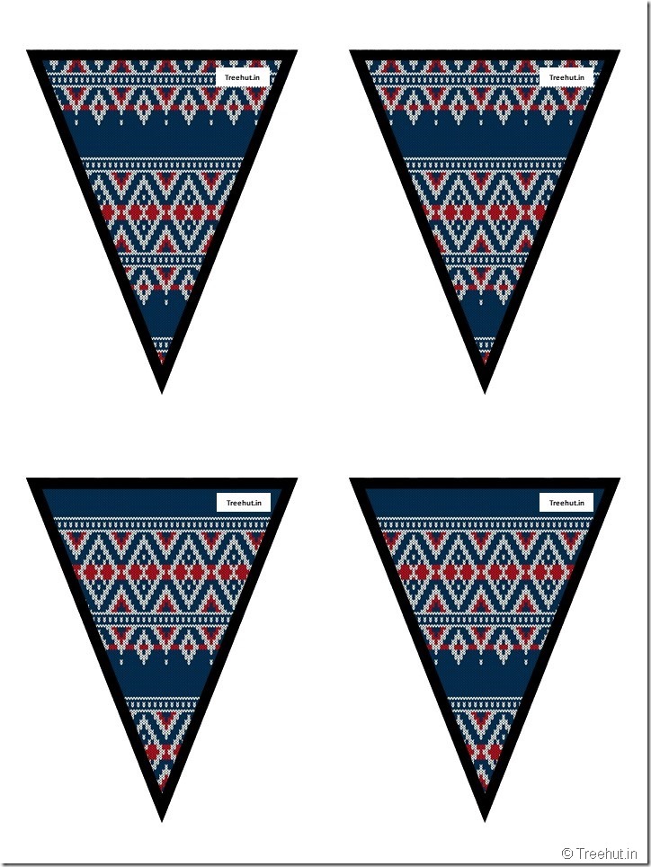 free winter classroom decorations bunting (13)