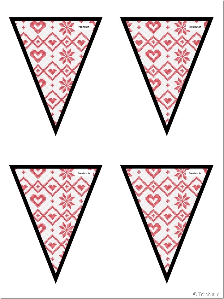 free winter classroom decorations bunting (43)