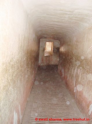 Ventilation design in medieval Indian fort