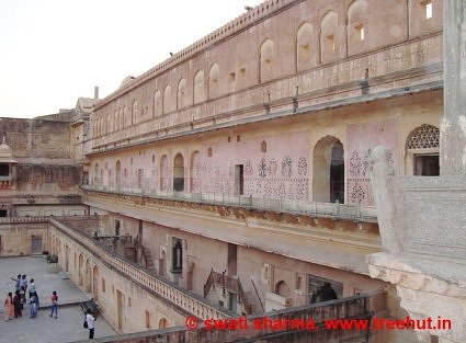 sixteenth century fort of India, Amer, Rajasthan