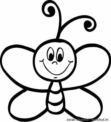 line art honey bee coloring page