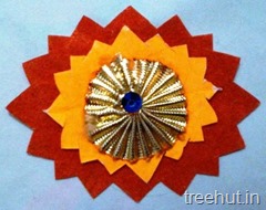 flower rakhi craft ideas 24