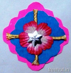 flower rakhi craft ideas 27