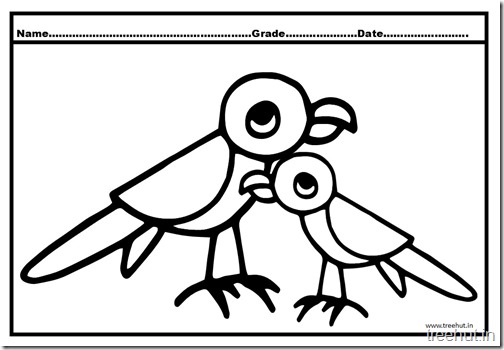 Parrot Coloring Pages (2)