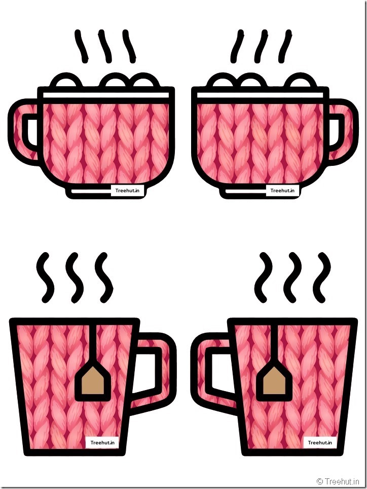 hot chocolate coffee mug winter bulletin board free accents (14)
