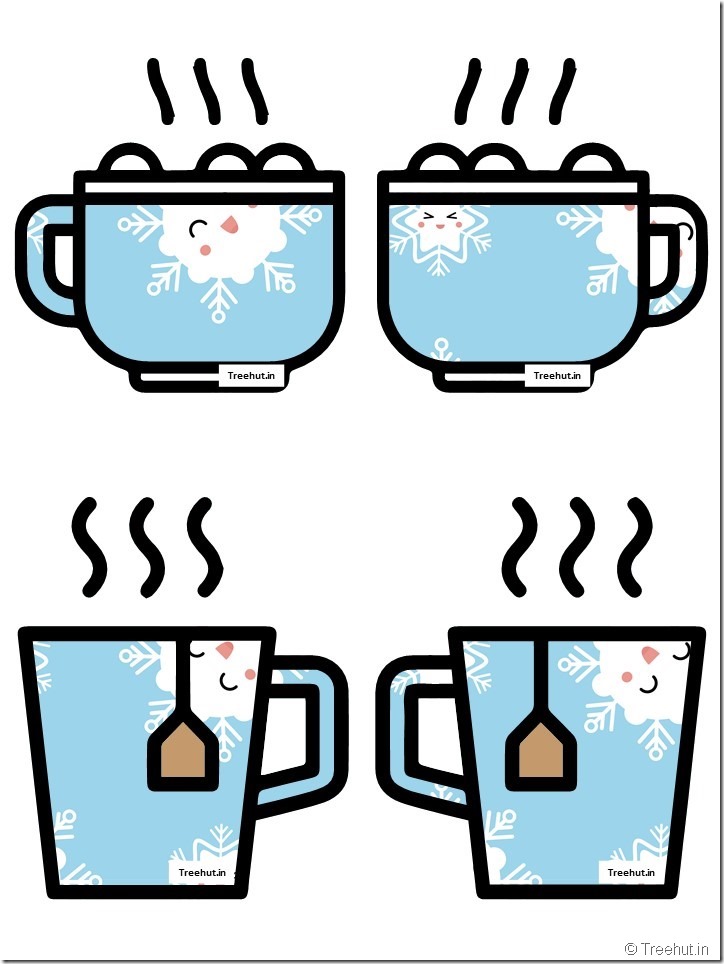 hot chocolate coffee mug winter bulletin board free accents (19)