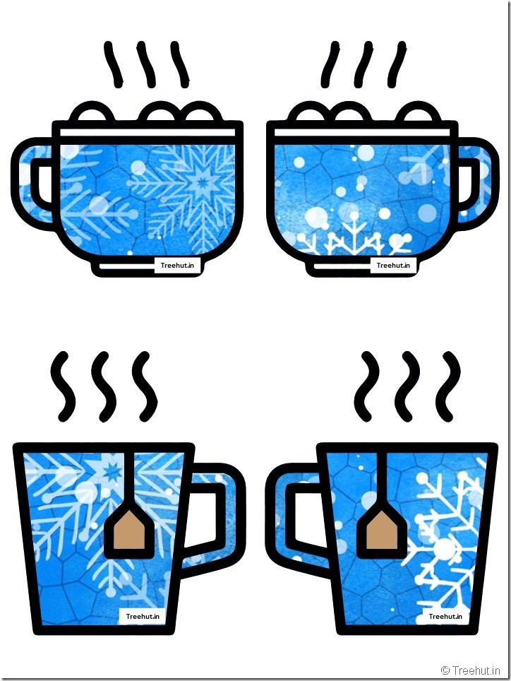 hot chocolate coffee mug winter bulletin board free accents (20)