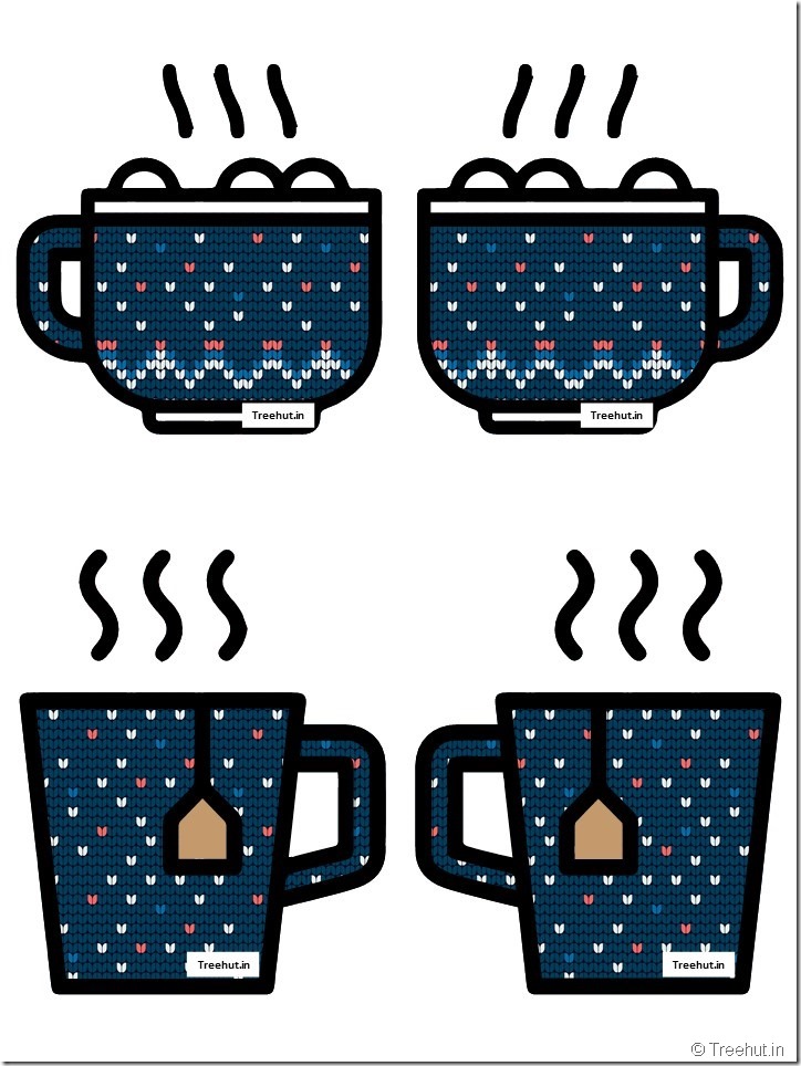 hot chocolate coffee mug winter bulletin board free accents (22)