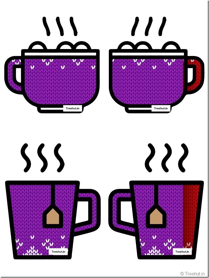 hot chocolate coffee mug winter bulletin board free accents (25)
