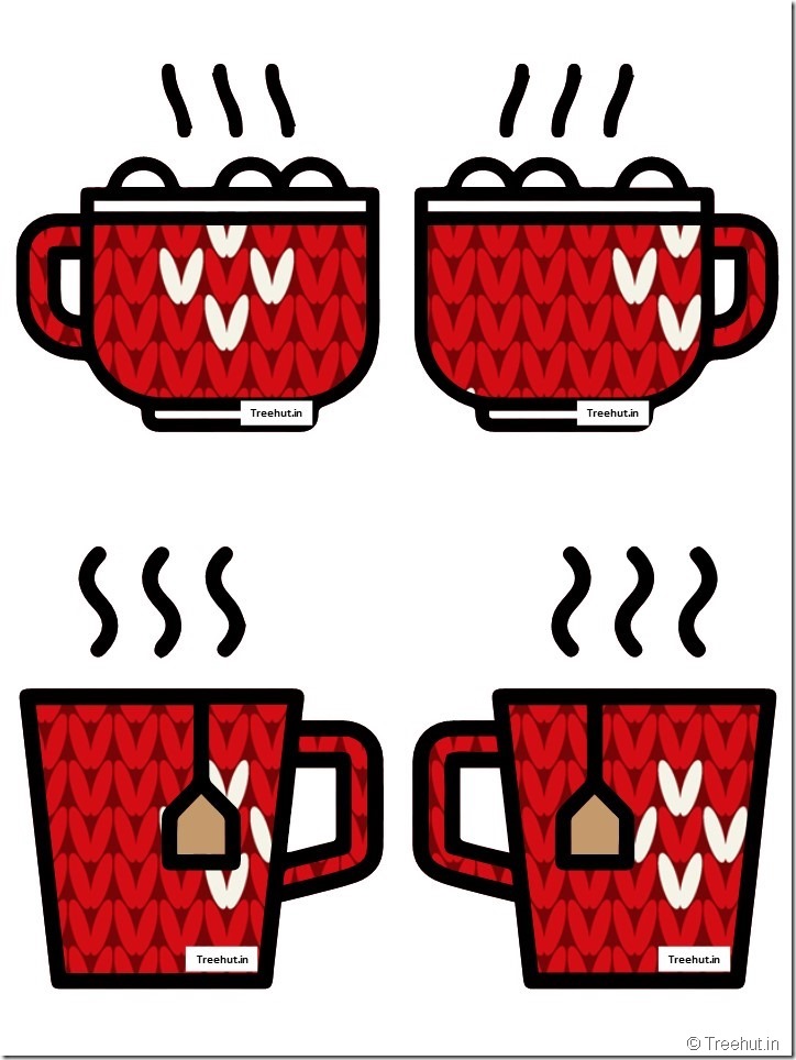 hot chocolate coffee mug winter bulletin board free accents (27)