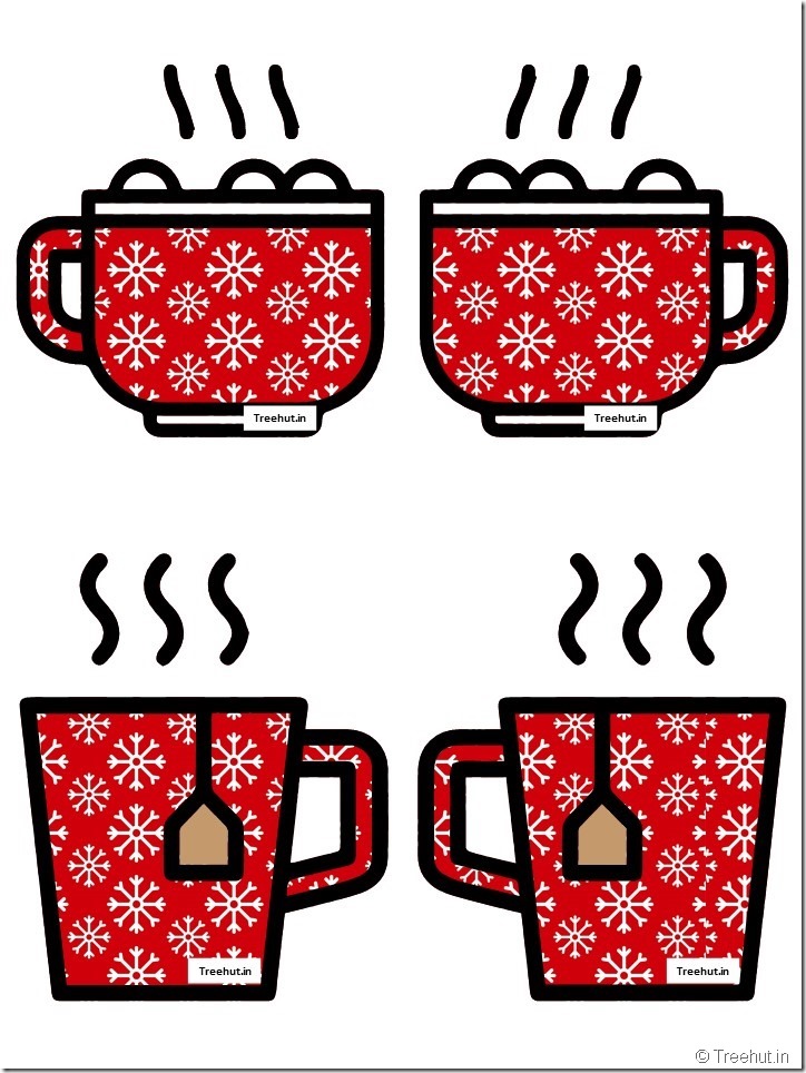 hot chocolate coffee mug winter bulletin board free accents (29)