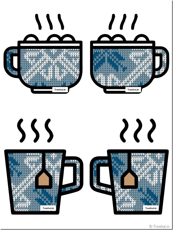 hot chocolate coffee mug winter bulletin board free accents (3)