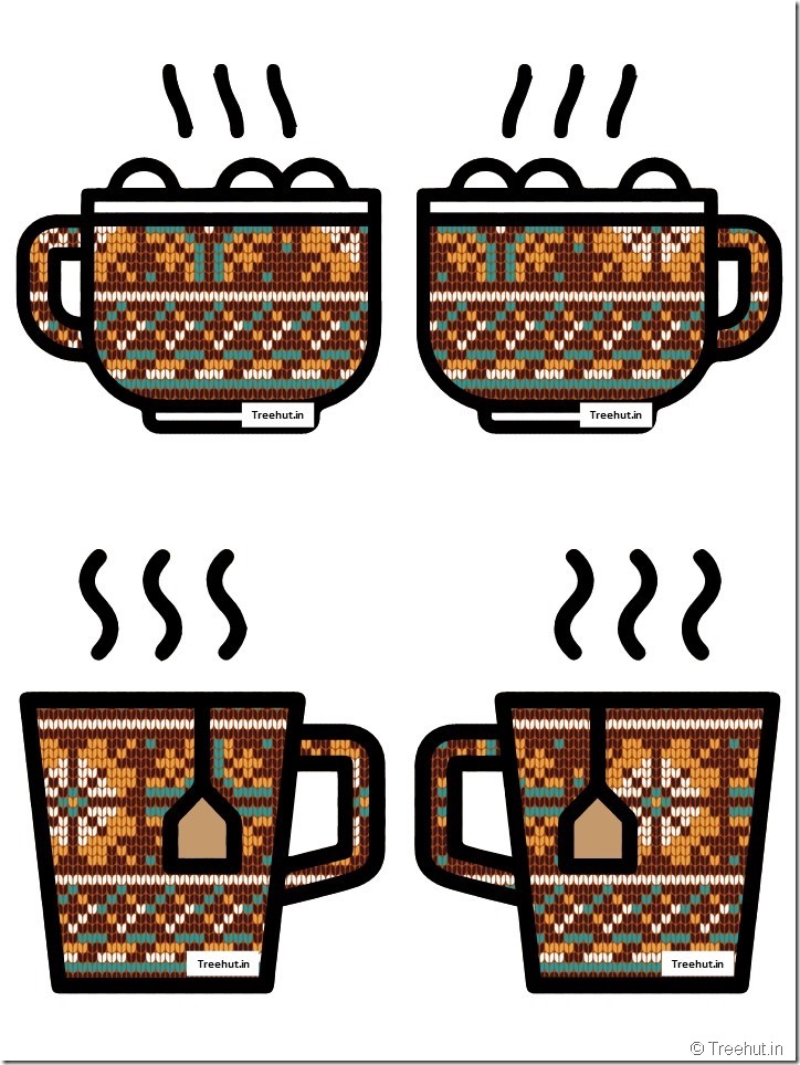 hot chocolate coffee mug winter bulletin board free accents (6)