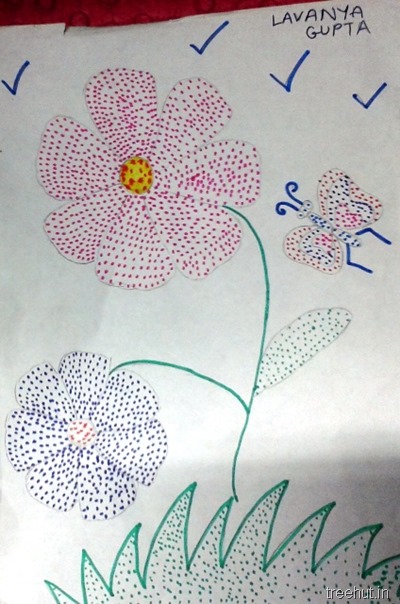 colorful-dot-art by Lavanya Gupta La Martiniere Girls College Lucknow