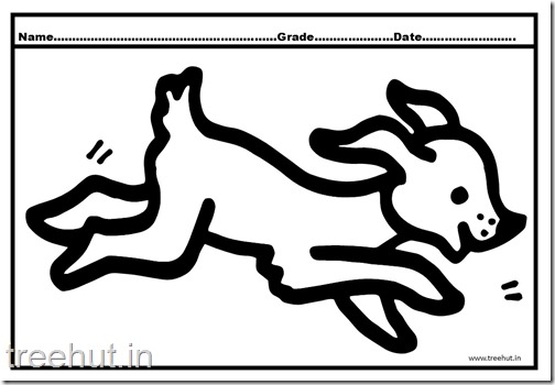 Dog and Puppy Coloring Pages (7)