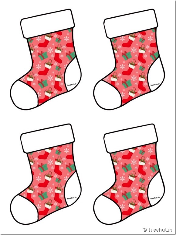 Free-Christmas-Stockings-Cut-Outs-Template-Craft-Diy-1