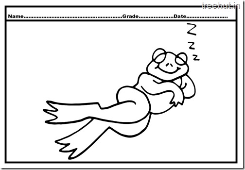 Frog Coloring Pages (2)