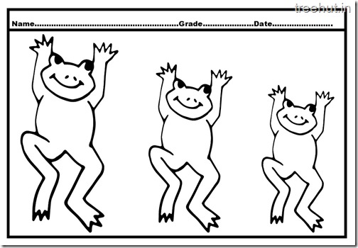 Jumping Frog Coloring Pages (5)