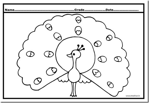 Peacock Coloring Pages (1)