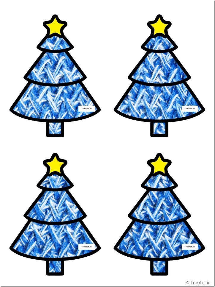 Free Christmas Tree Garland Ideas for Door Decoration (1)