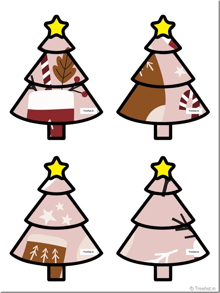 Free Christmas Tree Garland Ideas for Door Decoration (10)