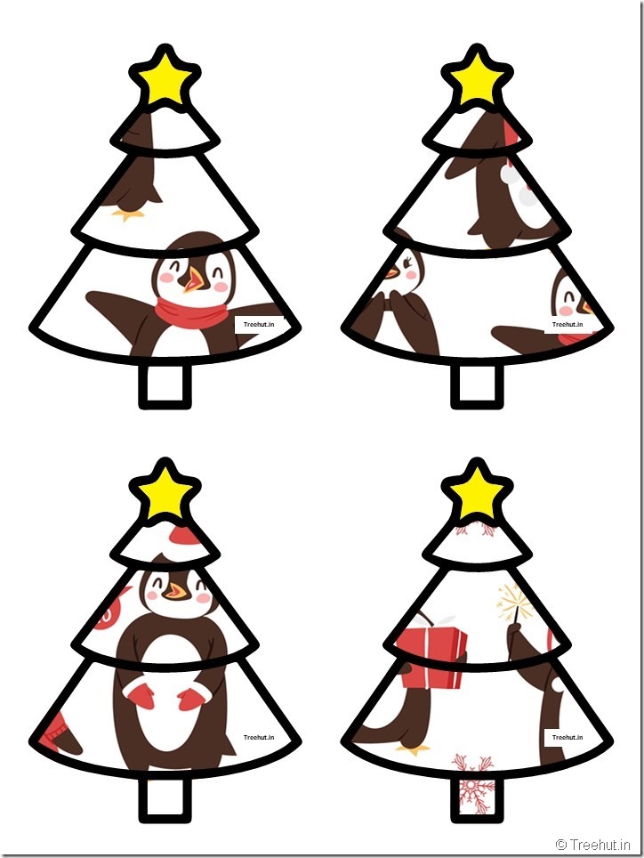 Free Christmas Tree Garland Ideas for Door Decoration (11)
