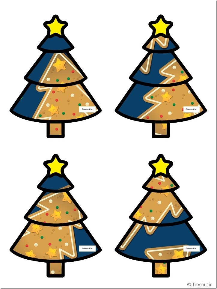 Free Christmas Tree Garland Ideas for Door Decoration (16)