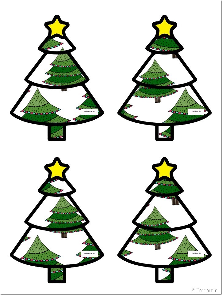 Free Christmas Tree Garland Ideas for Door Decoration (20)