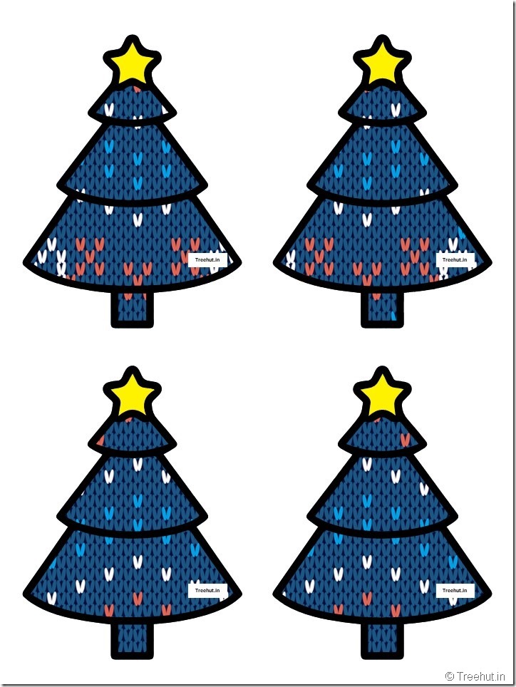 Free Christmas Tree Garland Ideas for Door Decoration (21)
