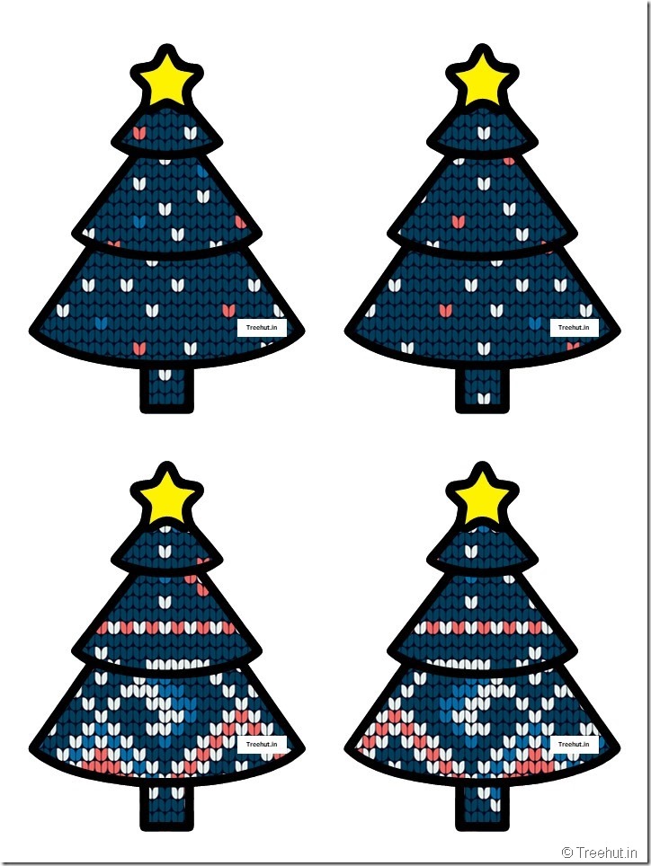 Free Christmas Tree Garland Ideas for Door Decoration (25)