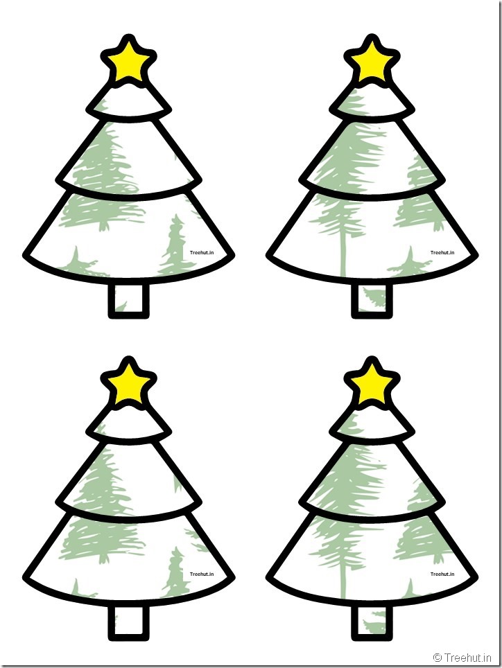 Free Christmas Tree Garland Ideas for Door Decoration (27)