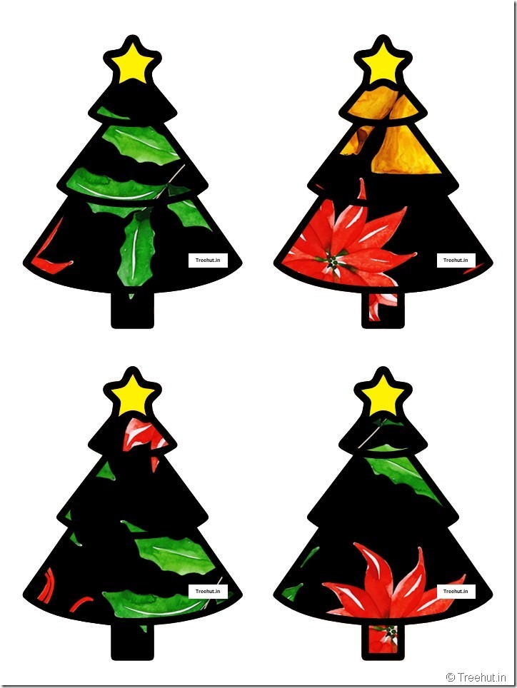 Free Christmas Tree Garland Ideas for Door Decoration (29)