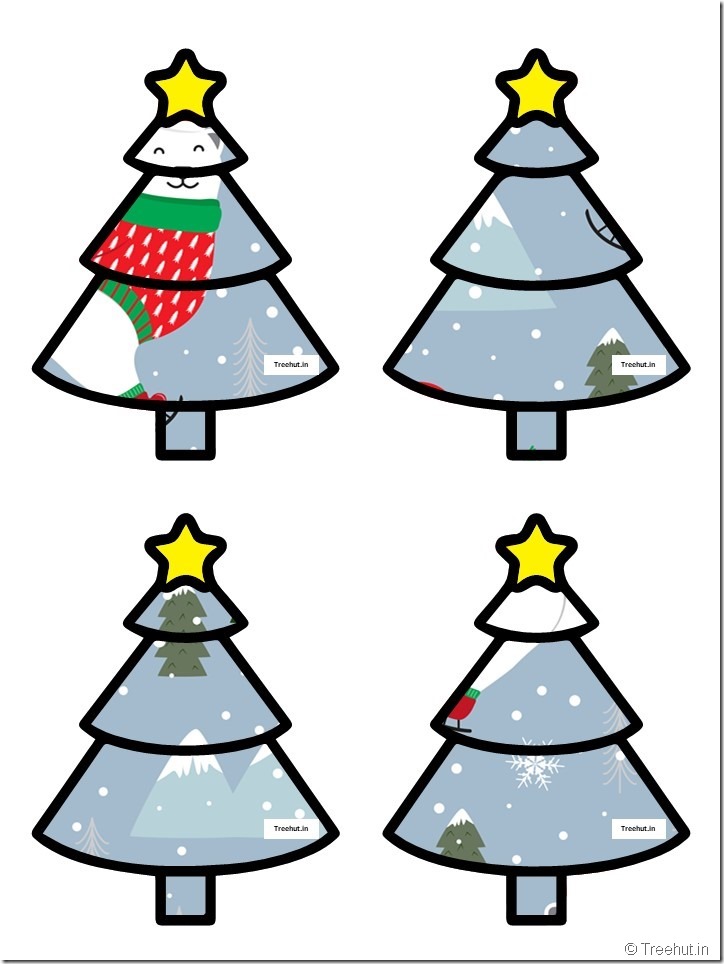 Free Christmas Tree Garland Ideas for Door Decoration (3)