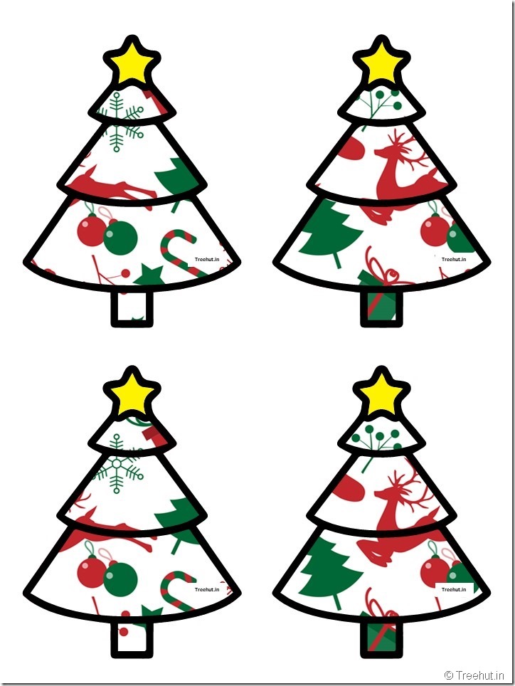 Free Christmas Tree Garland Ideas for Door Decoration (31)