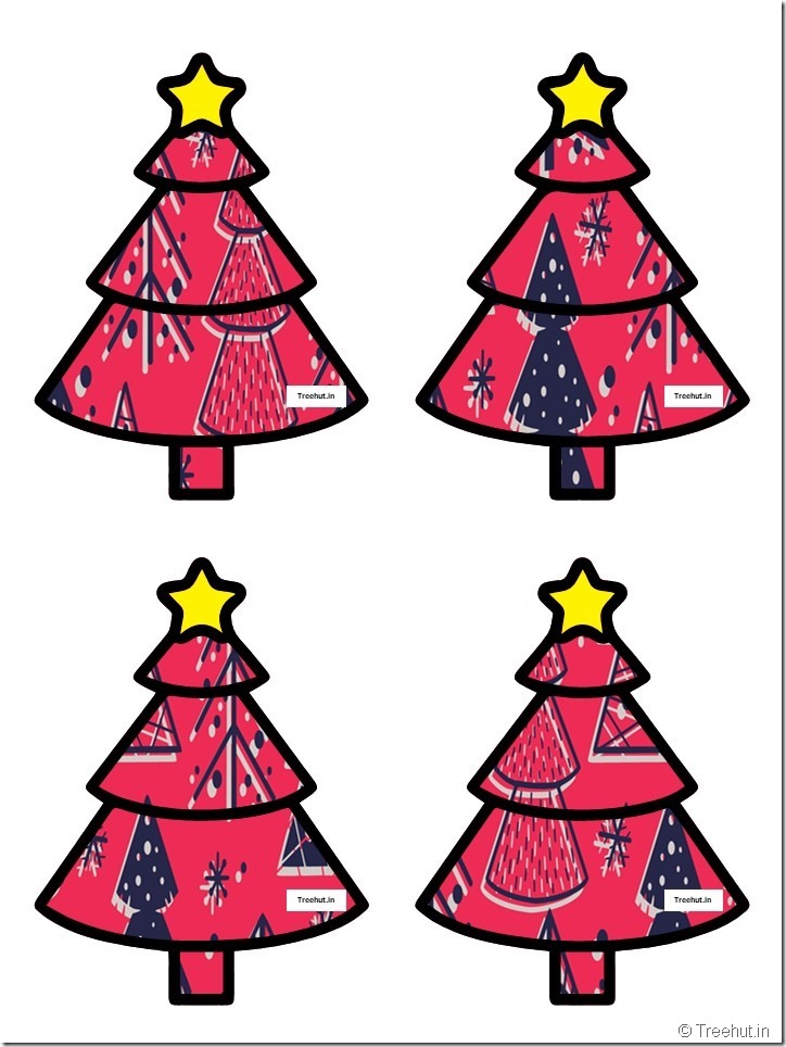 Free Christmas Tree Garland Ideas for Door Decoration (35)