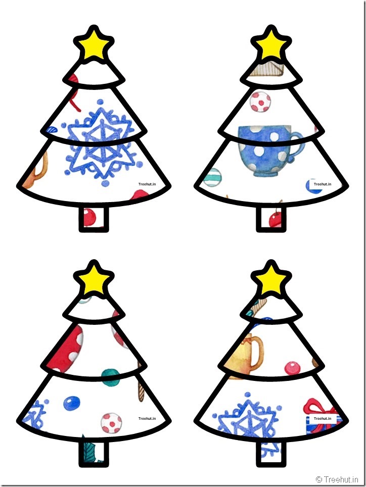 Free Christmas Tree Garland Ideas for Door Decoration (4)