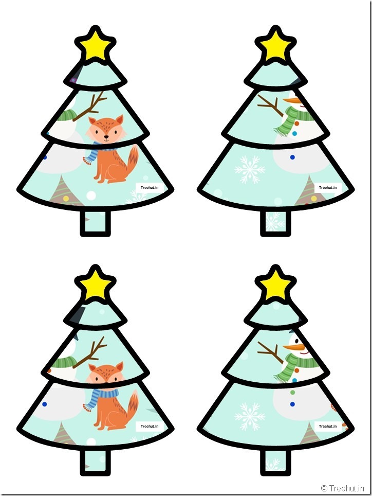 Free Christmas Tree Garland Ideas for Door Decoration (44)