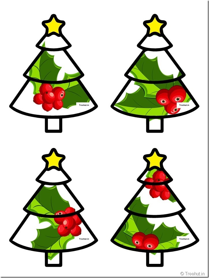 Free Christmas Tree Garland Ideas for Door Decoration (48)
