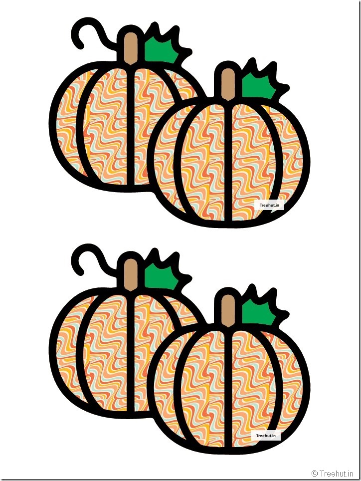 Easy Thanksgiving Decoration Crafts Pumpkin Cutout Classroom (14)